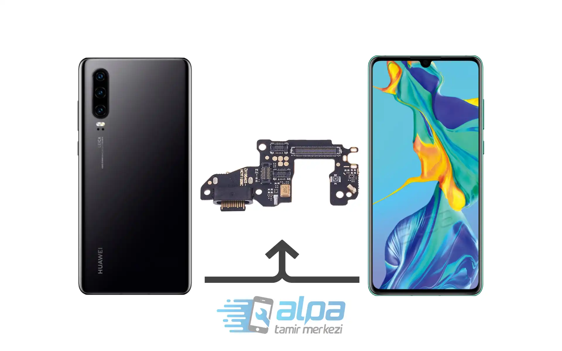 Huawei P30 Şarj Soketi Değişimi Fiyatı