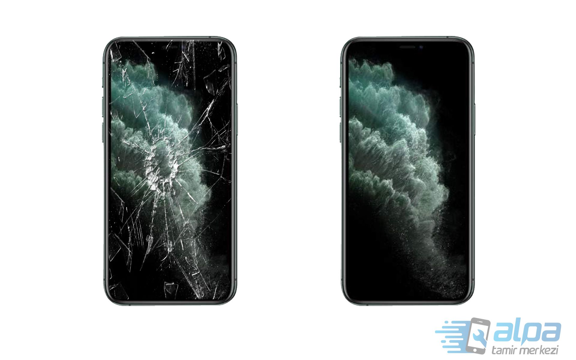 iPhone 11 Pro ekran, ön cam değişimi fiyatı