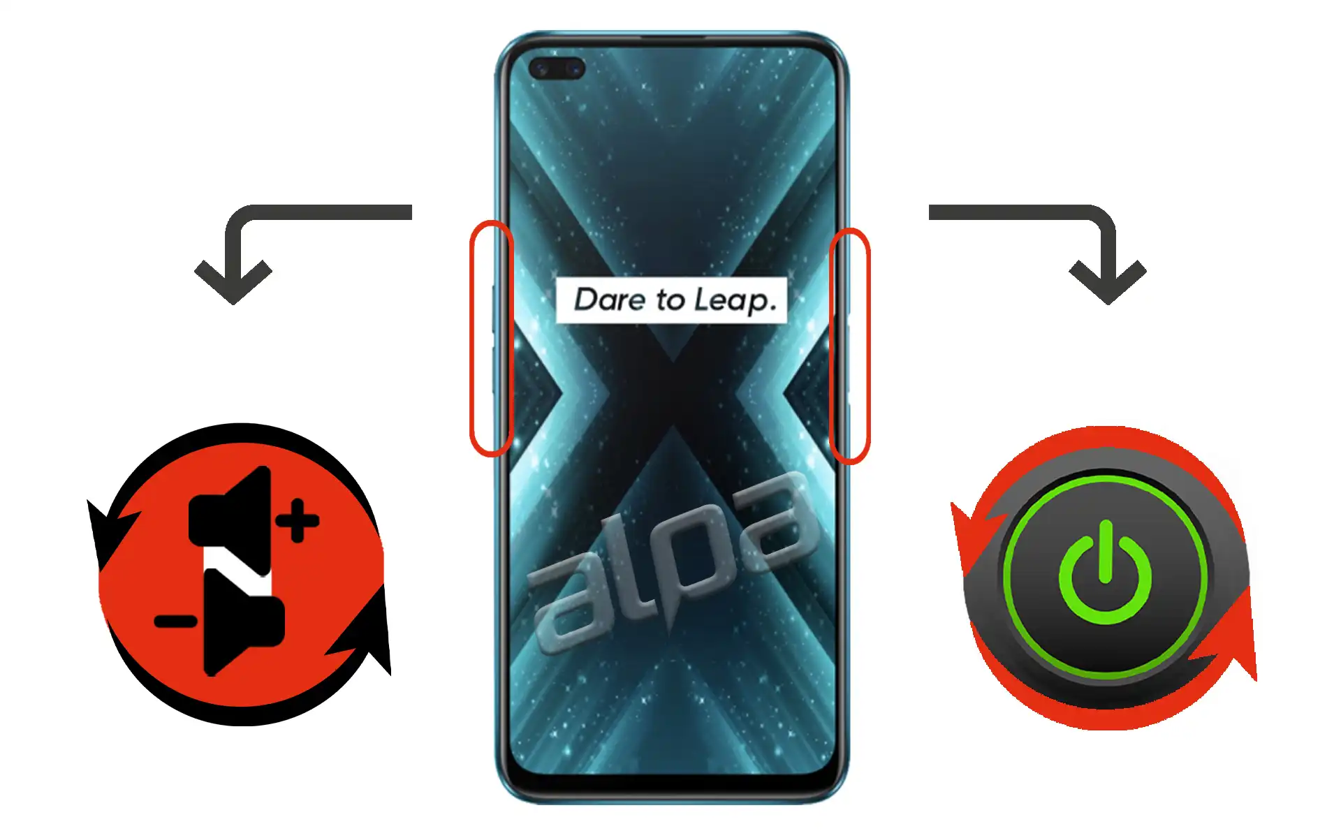 Realme X3 Açma-Kapama, Ses Tuşu Tamiri Fiyatı