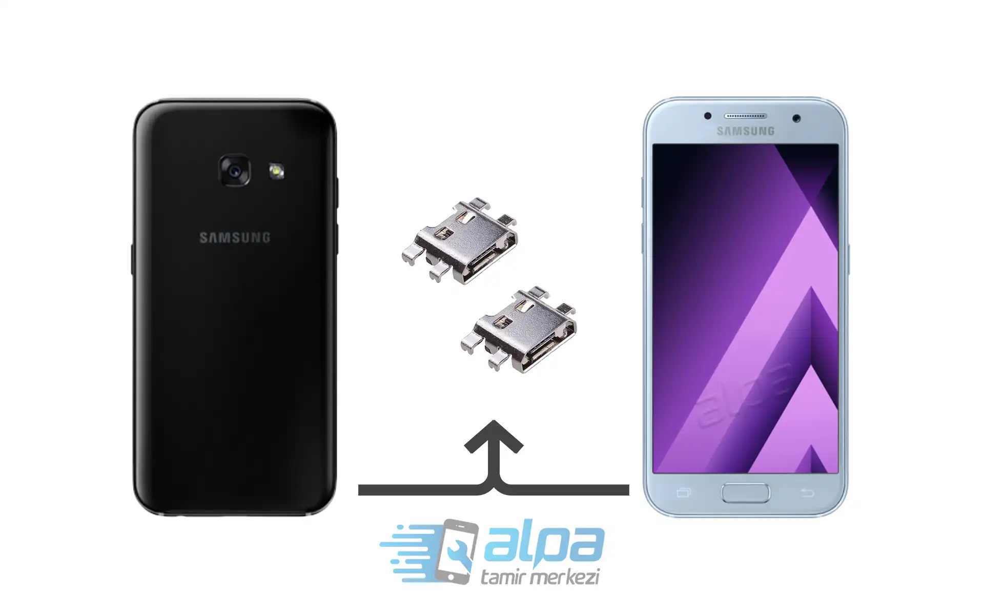 Samsung Galaxy A3 (2017) Şarj Soketi Değişimi Fiyatı