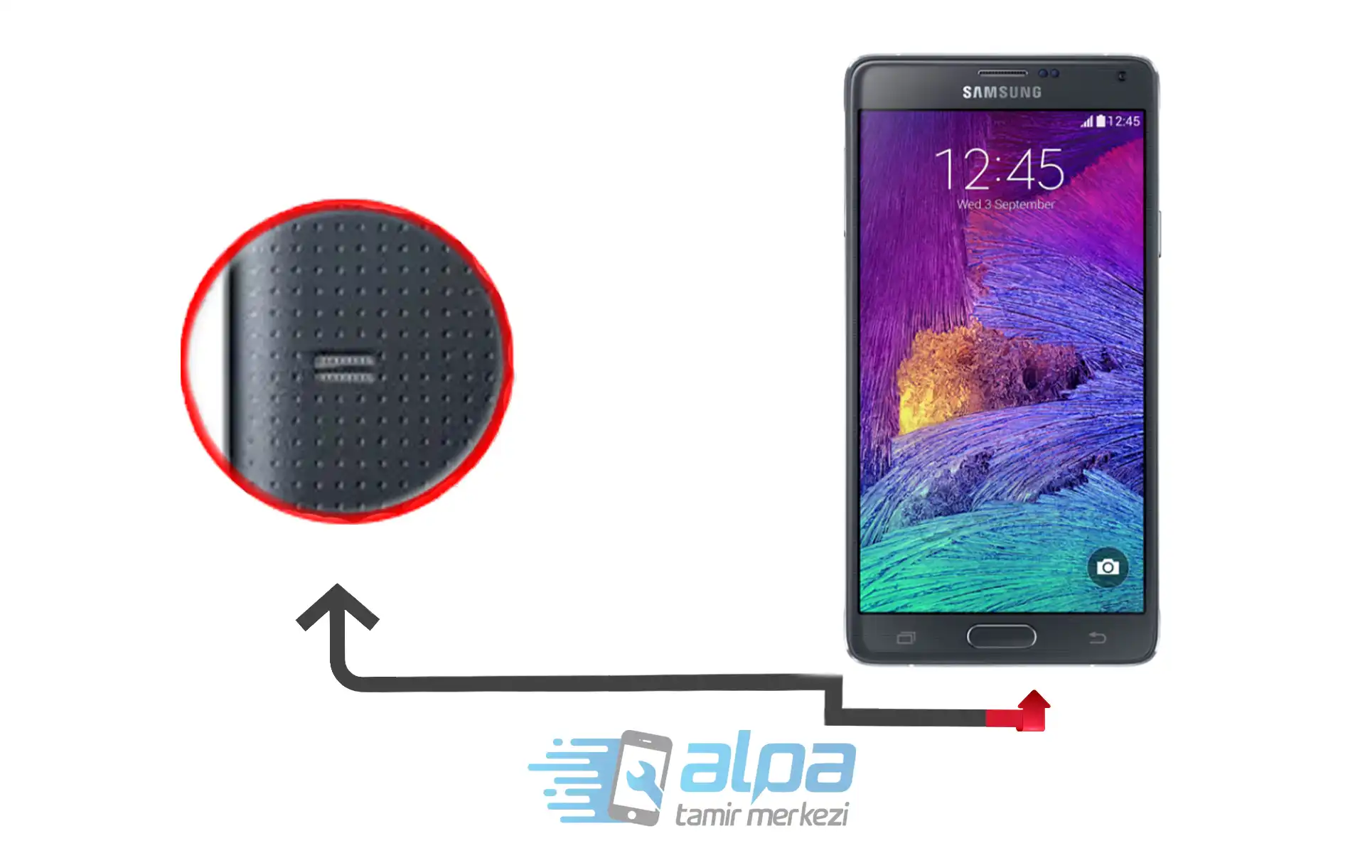 Samsung Galaxy Note 4 Hoparlör Değişimi Fiyatı