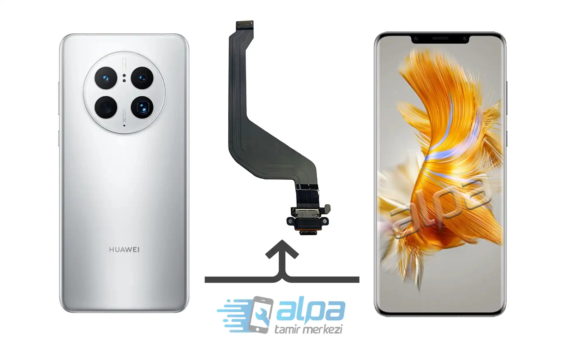 Huawei Mate 50 Pro Şarj Soketi Değişimi Fiyatı