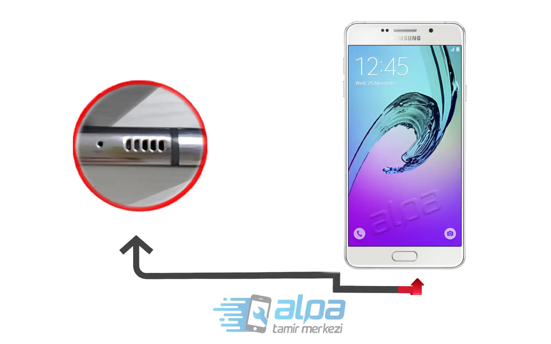 Samsung Galaxy A7 (2016) Hoparlör Değişimi Fiyatı