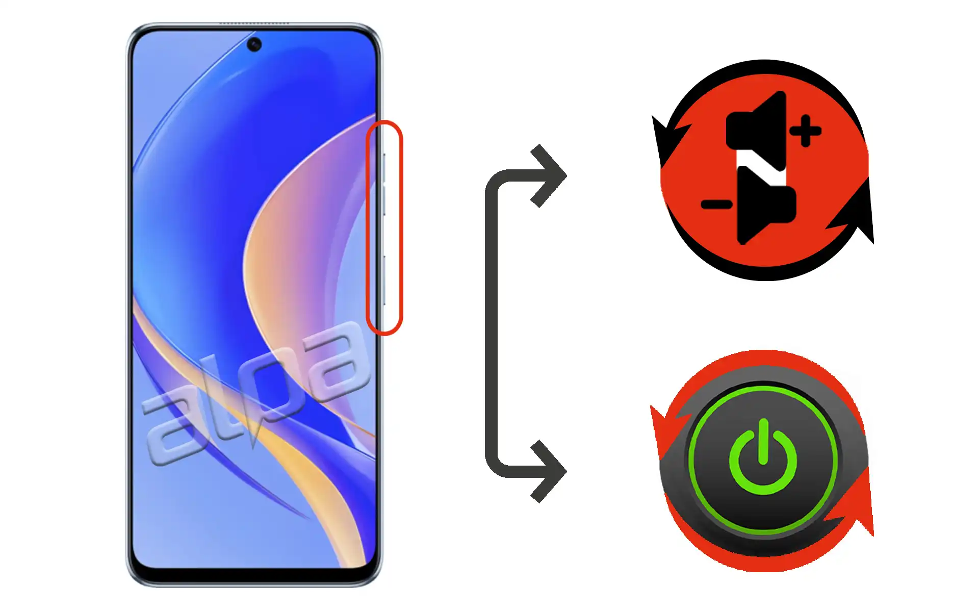 Huawei Nova Y90 Açma-Kapama, Ses Tuşu Tamiri Fiyatı