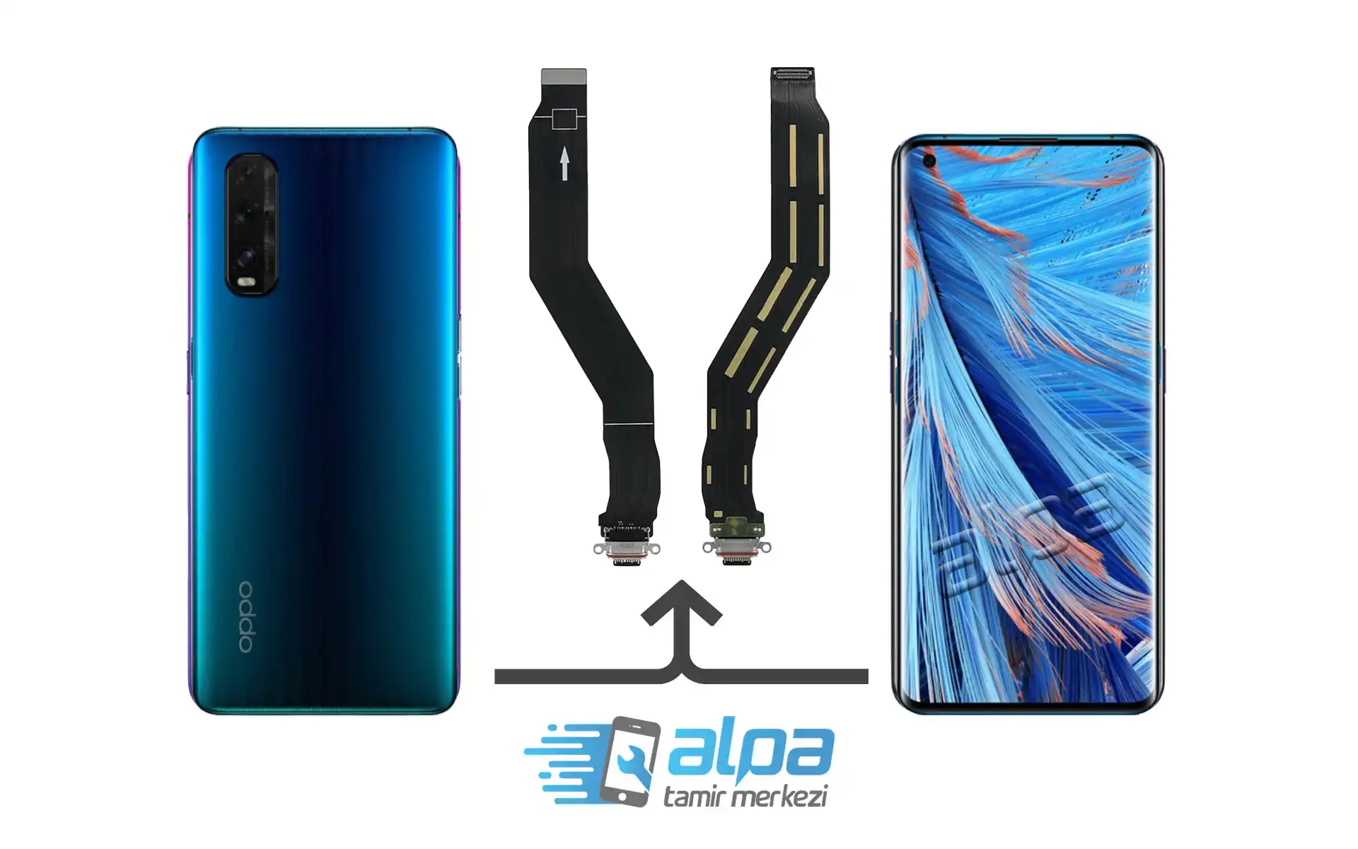 Oppo Find X2 Şarj Soketi Değişimi Fiyatı