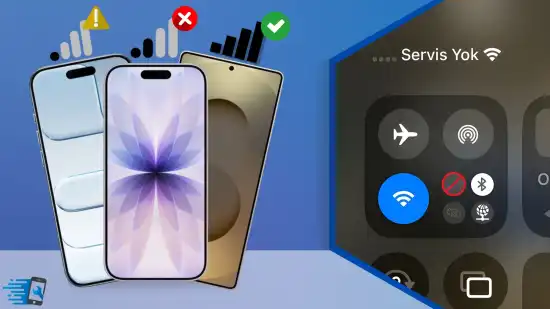 Telefon (iPhone, Samsung, Xiaomi vs.) Şebekesinin Az Çekmesi veya Hiç Çekmemesinin Nedenleri?